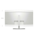 DELL UltraSharp U4025QW computer monitor 101.6 cm (40") 5120 x 2160 pixels 5K Ultra HD LCD Silver