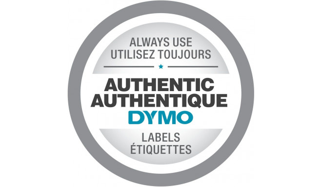 DYMO D1 Durable – must valgel – 12mm
