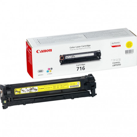 Canon 716 Y originaal kollane toonerikassett 1 tk