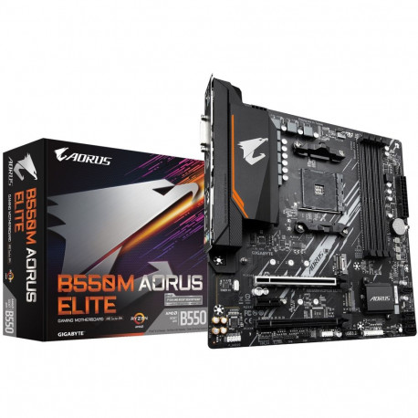 Gigabyte B550M AORUS ELITE Socket AM4 micro ATX AMD B550 emaplaat