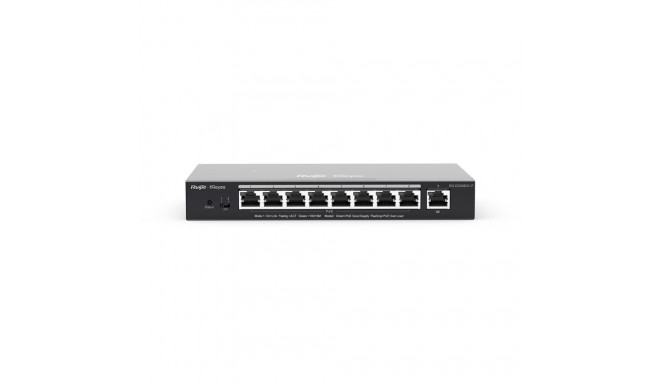 Ruijie Networks RG-ES209GC-P hallatav gigabit etherneti (10/100/1000) toitega (PoE) must võrgulüliti