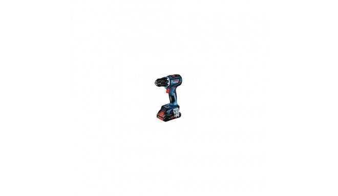 Bosch Cordless Drill GSR 18V-90 C Professional solo, 18V (blue/black, without battery and charger, i