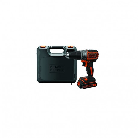 BLACK + DECKER cordless hammer BL188K, 18 Volt (black / orange, Li-ion battery pack 1.5Ah)