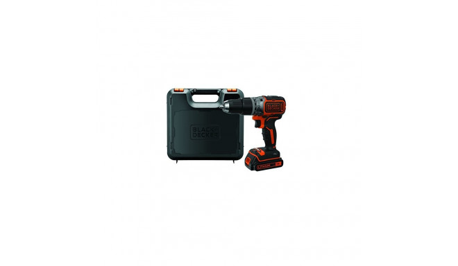 BLACK + DECKER cordless hammer BL188K, 18 Volt (black / orange, Li-ion battery pack 1.5Ah)