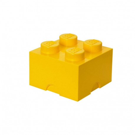 Room Copenhagen LEGO Storage Brick 4 yellow - RC40031732