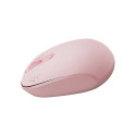 Wireless mouse Baseus F01B Tri-mode  2.4G BT5.0 1600 DPI (pink)