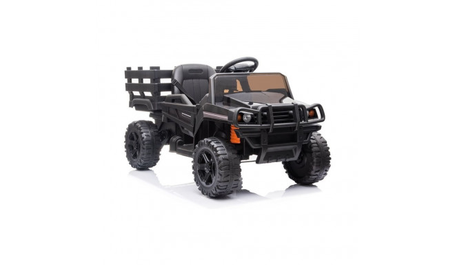 Laste elektriauto BDM0926 puldiga LED-tuled MP3, must