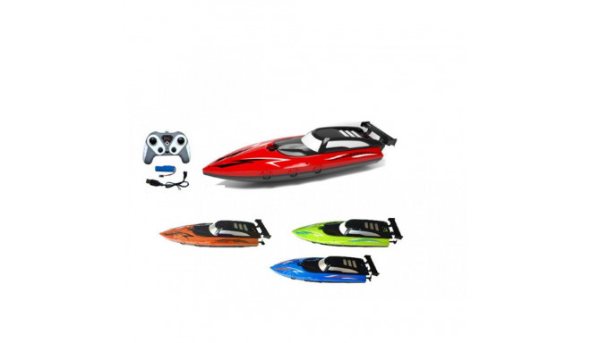 Motorówka r/c 4 z ładowarką usb 4 kolory mix