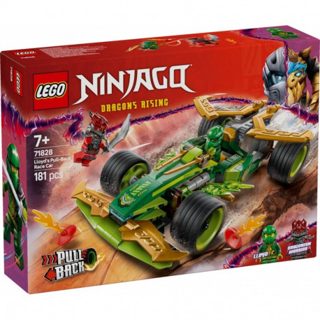 Klocki ninjago 71828 samochód wyścigowy lloyda z napędem typu pull-back