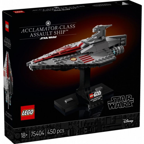 Star Wars 75404 Acclamator-tüüpi tormikruiser klotsid