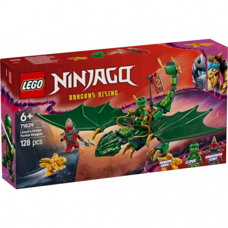 Klocki ninjago 71829 roheline metsadraakon lloyda