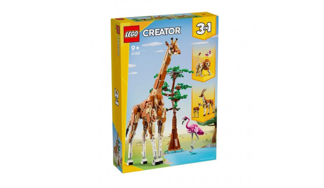 Klocki creator 31150 dzikie zwierzęta z safari