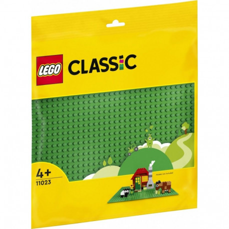 Klocki classic 11023 roheline konstruktsiooniplaat