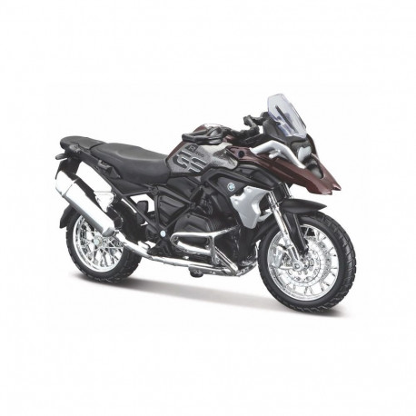 Model metalowy bmw r 1200 gs 2017 z podstawką 1/18