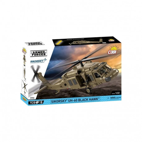 Sikorsky UH-60 Black Hawk 928-osaline klotsikomplekt