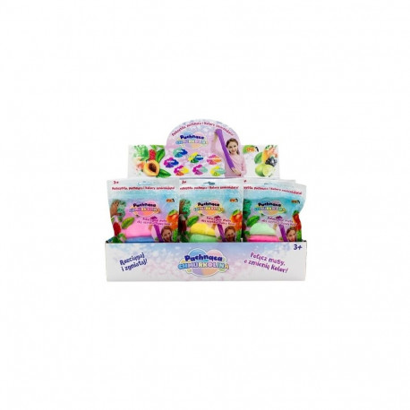 Masa plastyczna pachnąca chmurkolina 2x30g mix 12 sztuk display