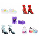 Akcesoria rainbow high buty display 27 sztuk