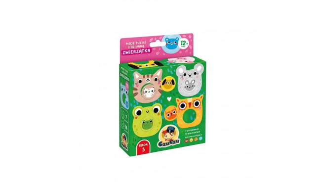 moje puzzle z dziurką loomade pusle