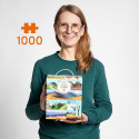 puzzle puzzlove poola mäed 1000 tükki