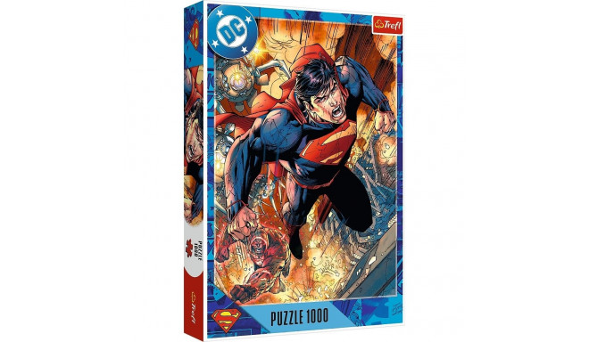 Puzzle 1000 elementów superman w akcji