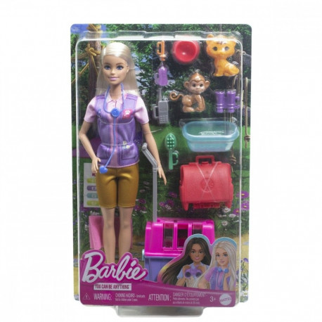 Barbie loomade päästja karjäär nukk