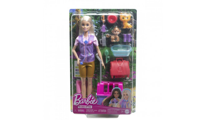 Lalka barbie ratowniczka zwierząt kariera