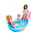Barbie nukk + bassein