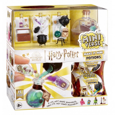Figurki miniverse make it mini harry potter display 15 sztuk