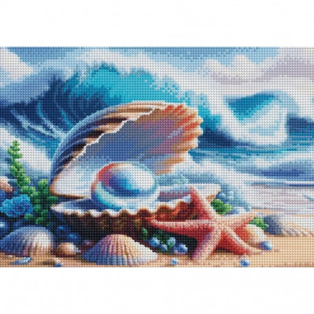 Diamentowa mozaika - wybrzeże małż