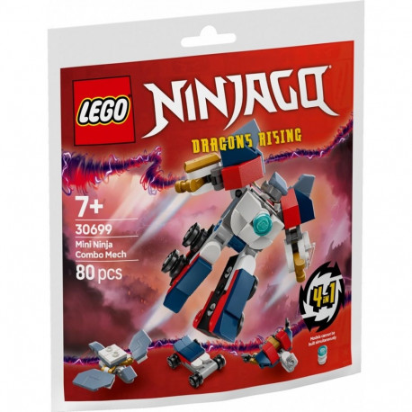 Klocki ninjago 30699 wielofunkcyjny minimech ninja