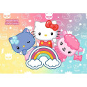Puzzle 2x24 elementy hello kitty