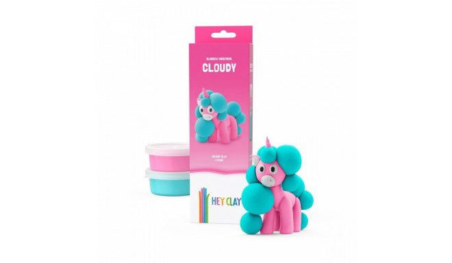 Masa plastyczna Hey Clay ükssarvikud 3-pakk, pilvine