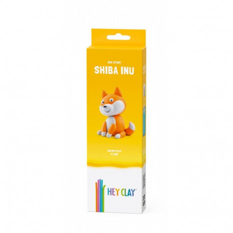 Masa plastyczna hey clay figurka psy shiba inu