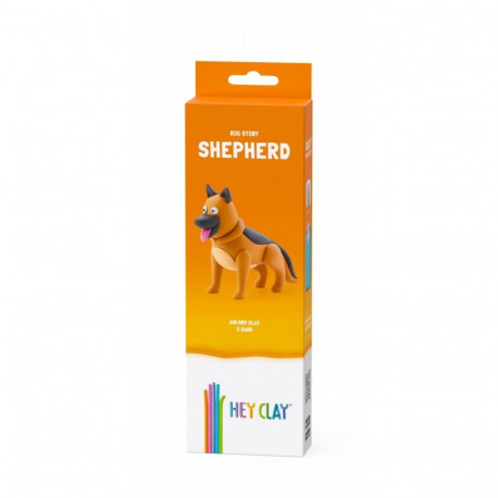 Masa plastyczna hey clay figurka psy owczarek niemiecki