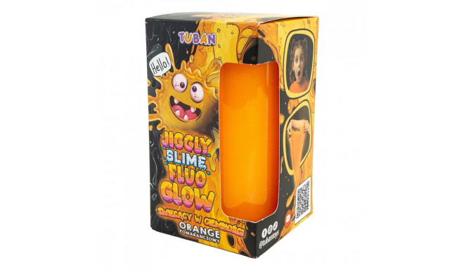 Slime jiggly fluo glow pomarańczowy 430g