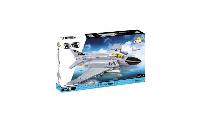 Klocki armed force f-4 phantom ii 703 elementów