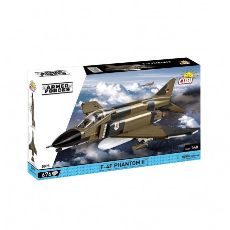 Klocki armed forces f-4f phantom ii 676 elementów