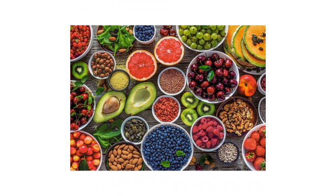 Puzzle 2000 elementów table full of superfood