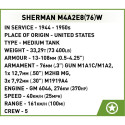Klocki sherman m4a2e8 865 klocków