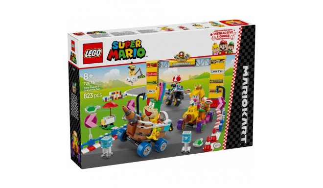Klocki Super Mario 72036 Mario Kart – komplekt Baby Peach ja Grand Prix