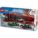 Klocki city 60445 F1 veoauto boliididega RB20 ja AMR24 F1