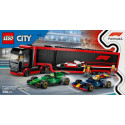 Klocki city 60445 F1 veoauto boliididega RB20 ja AMR24 F1