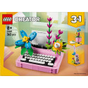 Klocki creator 31169 maszyna do pisania z kwiatami