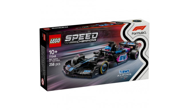 Speed champions 77248 F1 boliid BWT Alpine Team A524 klotsid
