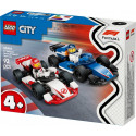 Klocki city 60464 F1 boliidid Williams Racing ja Haas F1