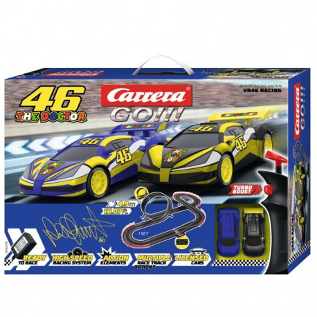 Tor samochodowy z pojazdami vr 46 the doctor 4,9 m