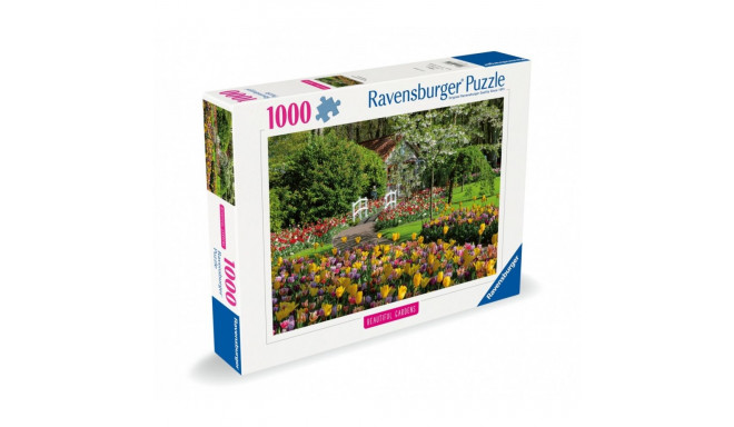 Puzzle 1000 elementów ogrody keukenhof holandia