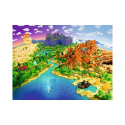Puzzle 1500 elementów minecraft world Puzzle 1500 elementów minecraft world