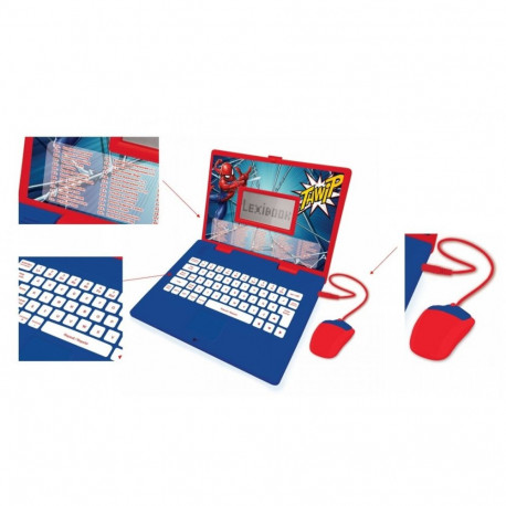 Laptop edukacyjny spider-man dwujęzyczny pl/ eng 124 aktywności