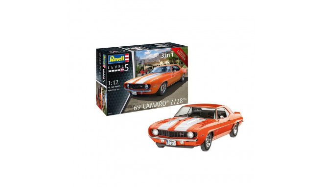 Model plastikust 69 chevy camaro 1/12